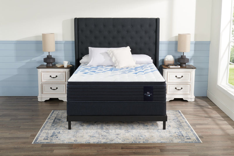 Ensemble matelas à Euro-plateau ProHD Vanguard 3.0 Hybrid iComfortMD de Serta pour lit double