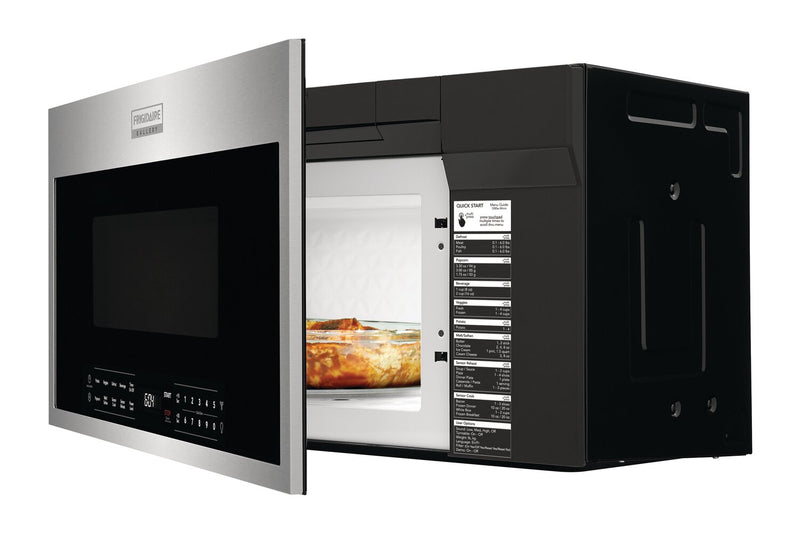 Four à micro-ondes à hotte intégrée Frigidaire Gallery de 1,9 pi³ avec cuisson par capteur et intérieur Effortless CleanMC - acier inoxydable Smudge-ProofMD - GMOS1964AF