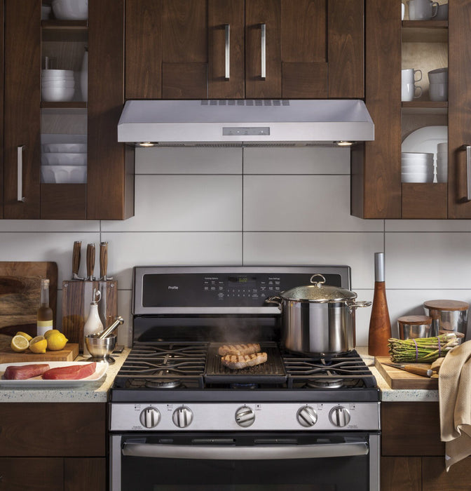 Hotte de cuisinière sous l'armoire Profile de 30 po – PVX7300SJSSC