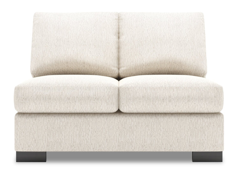 Causeuse sans accoudoirs Track de la collection Sofa Lab - Luxury Sand