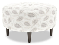  Pouf The Curve de Sofa Lab de 31 po fabriqué au Canada en tissu - Prairie multicolore 