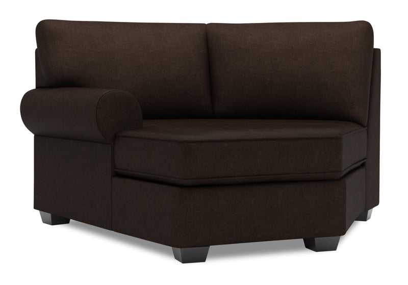 Fauteuil Cuddler de gauche Roll de la collection Sofa Lab - Luxury Chocolate