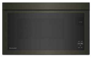 Four à micro-ondes hotte intégrée KitchenAid 1,1 pi³ avec conception encastrée affleurée - YKMMF330PBS 