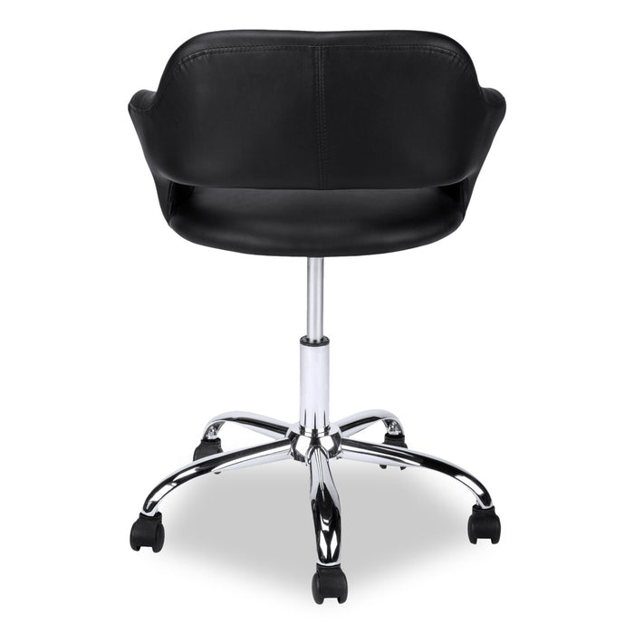 Chaise de bureau Graeme de 22,5 po - noire 