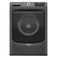  Laveuse à la vapeur haute efficacité Maytag à chargement frontal de 5,5 pi³ - noir volcan - superpos…
