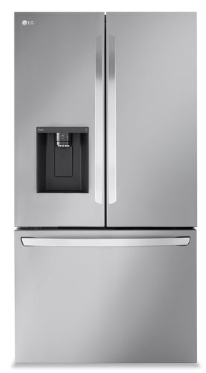 Réfrigérateur intelligent LG de 31 pi³ à portes françaises de profondeur standard MAXMC - LRFXS3106S
