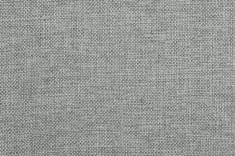 Fauteuil Tula de 42 po fabriqué au Canada en tissu avec accoudoirs enroulés - gris brume