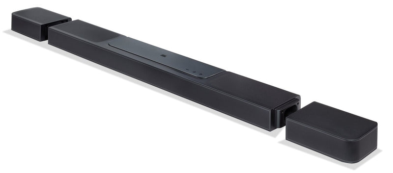 Barre de son à 11.1.4 canaux JBL avec Dolby AtmosMD, DTS:X, caisson d’extrêmes graves sans fil et haut-parleurs amovibles (JBLBAR1300BLKAM)