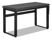 Bureau Kai de 47,25 po à hauteur réglable - gris