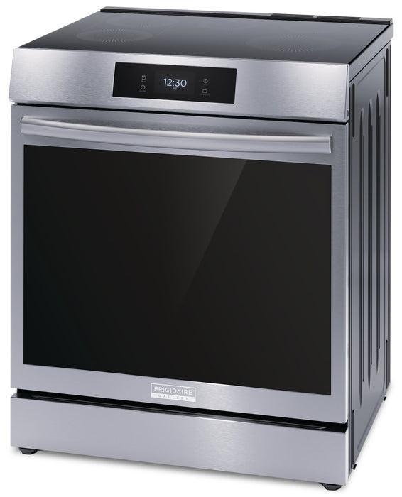 Cuisinière à induction Frigidaire Gallery de 6,2 pi³ avec convection totale et surface de cuisson facile à nettoyer - acier inoxydable Smudge-ProofMD - GCFI306CBF