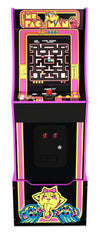 Borne d'arcade édition Bandai Namco Legacy Ms. PAC-MANMC de Arcade1Up avec plateforme