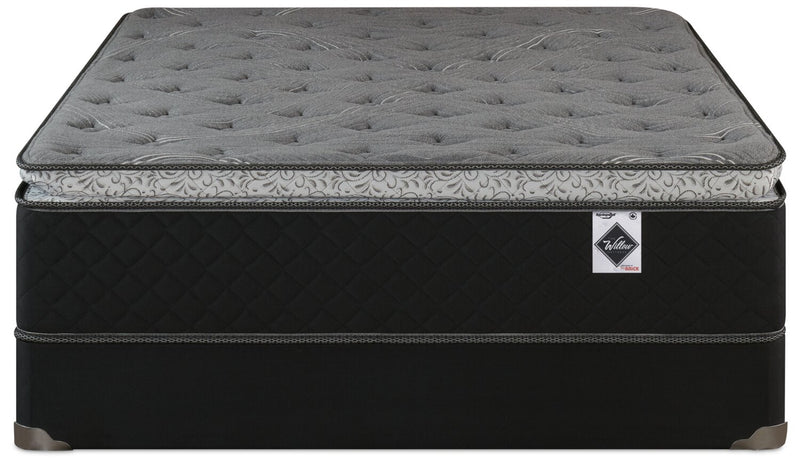 Ensemble matelas dans une boîte à plateau-coussin Sage de Springwall pour lit simple
