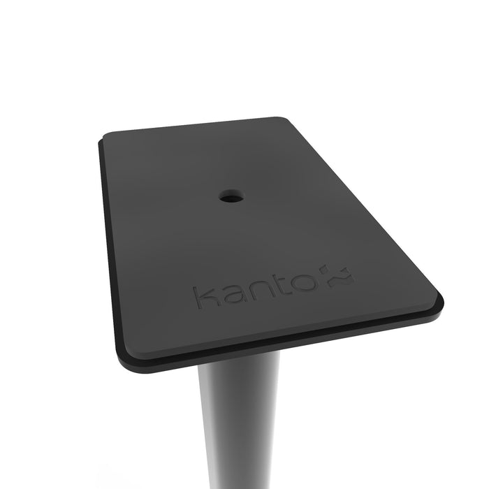 Support sur pied pour haut-parleur étagère Kanto SP32PL de 32 po de hauteur avec gestion des câbles