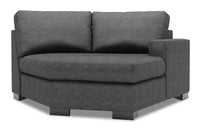  Fauteuil Cuddler de droite Track de la collection Sofa Lab - Luxury Charcoal 