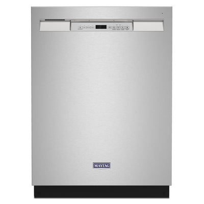 Maytag Front-Control Dishwasher with Dual Power Filtration - MDB4949SKZ - Dishwasher in Fingerprint Resistant Stainless Steel