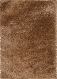  Carpette à poil long Harlow dorée - 7 pi 9 po x 9 pi 5 po 