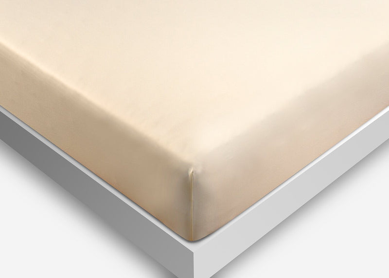 Ensemble de draps Hyper-Cotton BEDGEARMD 4 pièces pour grand lit - Champagne