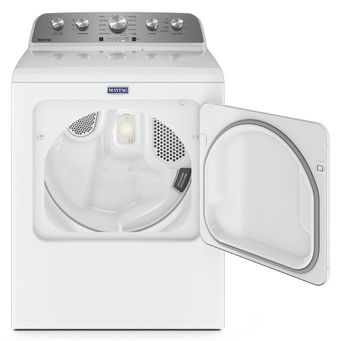 Sécheuse à gaz à la vapeur Maytag de 7 pi³ - blanche - MGD5430MW