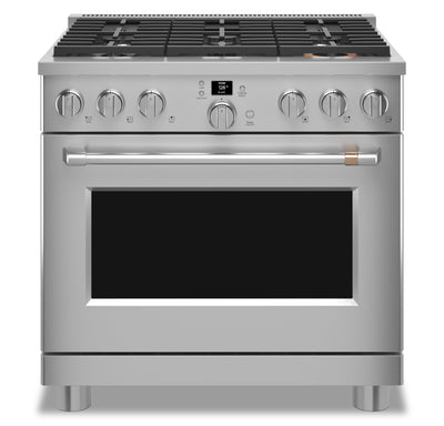 Café 6.2 Cu. Ft. Smart Commercial-Style 6-Burner Gas Range - CGY366P2TS1 