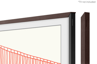 Samsung Customizable Bezel for 50" The Frame TV - Modern Brown 