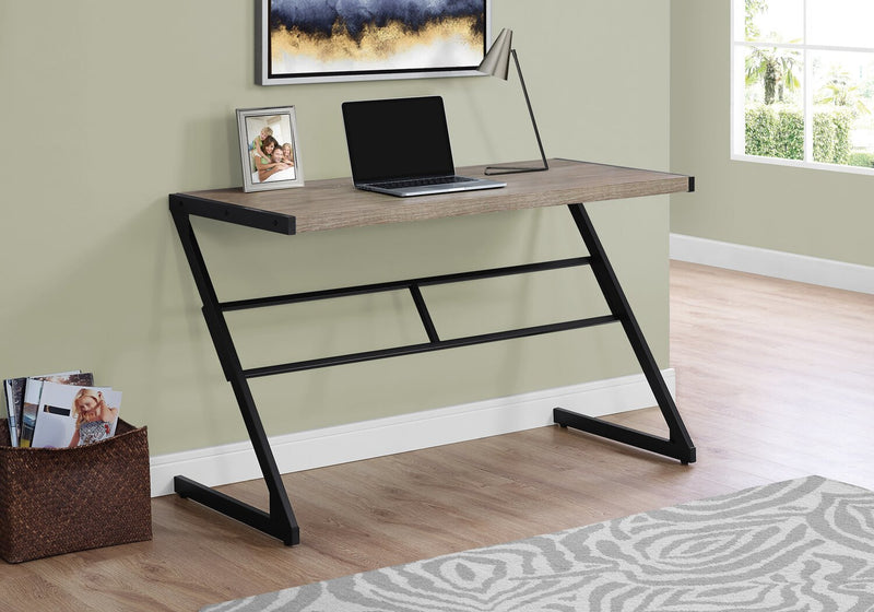 Bureau compact Matt de 48 po - taupe