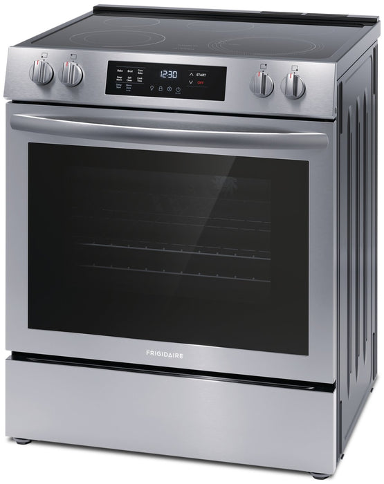 Cuisinière électrique Frigidaire de 5,3 pi³ avec élément EvenTempMC et cuisson par convection - acier inoxydable - FCFE308CAS