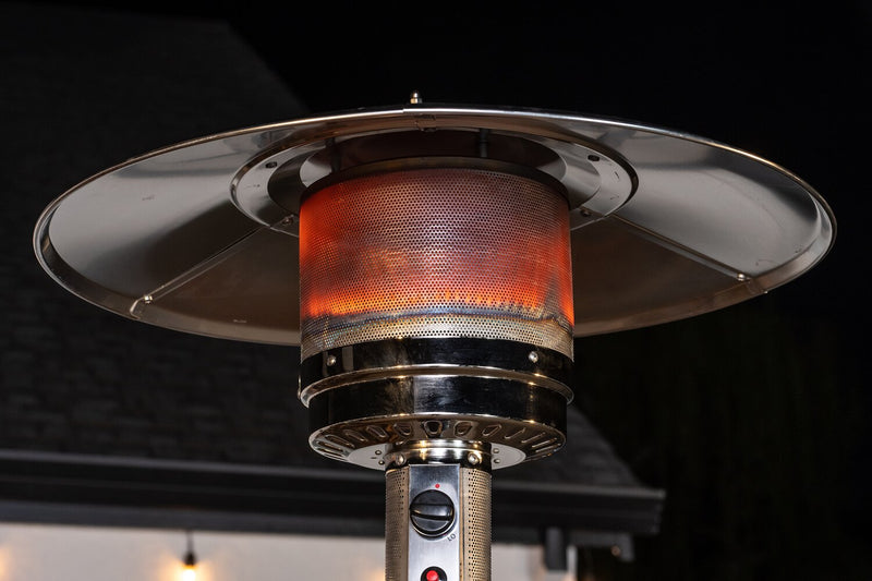 Radiateur au propane Bond bronze brossé pour la terrasse - 52156