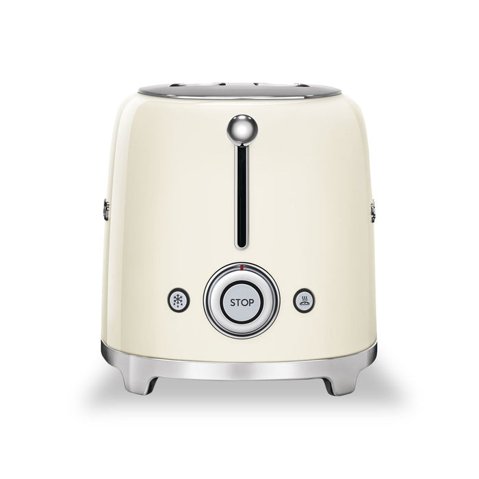 Grille-pain classique Smeg à 2 tranches - TSF01CRUS