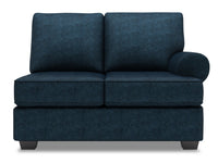Causeuse de droite Roll de la collection Sofa Lab - Luxury Indigo