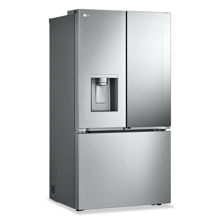 Réfrigérateur LG de 26 pi³ et de 36 po à portes françaises de profondeur comptoir MAXMC - acier inoxydable Smudge-ProofMD - LRYKC2606S