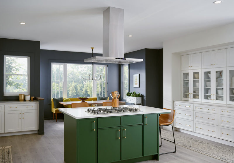 Hotte îlot de cuisinière Broan Elite de série EIT1 de 36 po – EIT1366SS