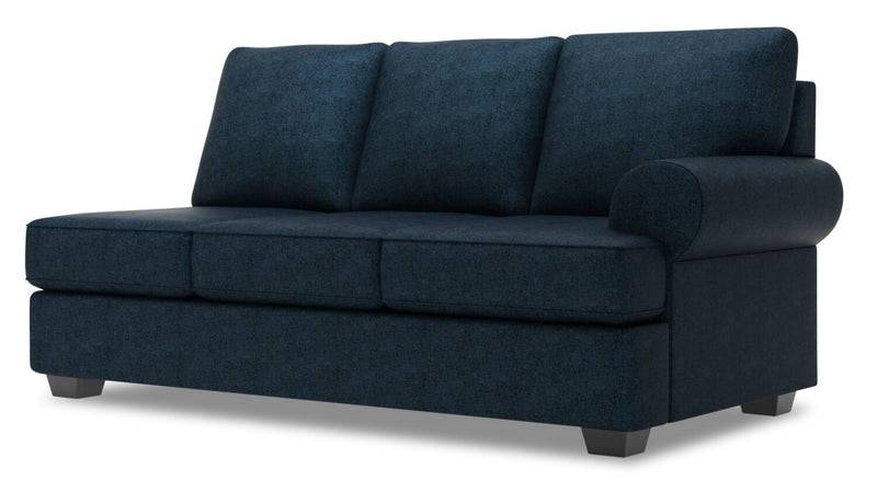 Sofa-lit de droite Roll de la collection Sofa Lab - Luxury Indigo