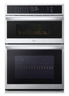 Four mural combiné électrique LG de 6,4 pi³ et de 30 po avec convection véritable - acier inoxydable Smudge-ProofMD - WCEP6427F