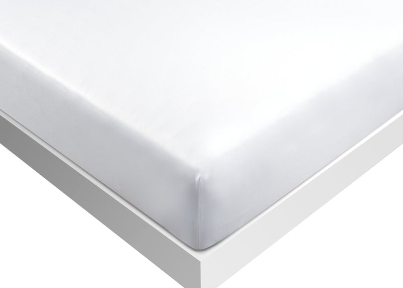 Ensemble de draps Basic BEDGEARMD 3 pièces pour lit simple - blanc