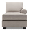 Fauteuil long de gauche Roll de la collection Sofa Lab - Pax Slate