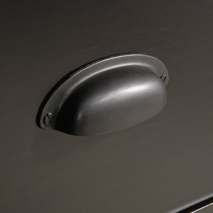 Classeur Cayla de 33,39 po à 2 tiroirs - noir Estate