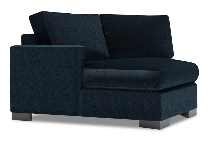 Fauteuil Cuddler de gauche Track de la collection Sofa Lab - Luxury Indigo