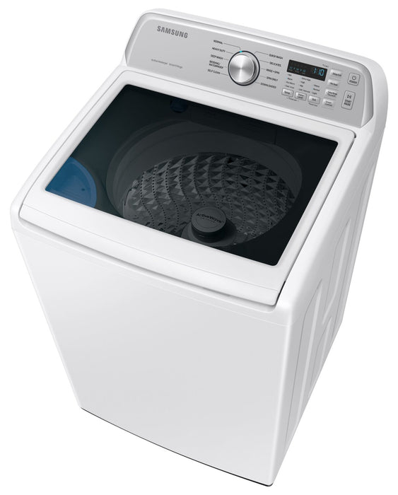 Laveuse Samsung à chargement par le haut de 5,4 pi³ - blanche - WA46CG3505AWA4
