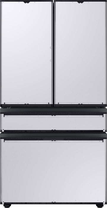 Réfrigérateur 4 portes BESPOKE Samsung de 22,8 pi³ et de 36 po de profondeur comptoir - panneau personnalisable - RF23BB8600APAA