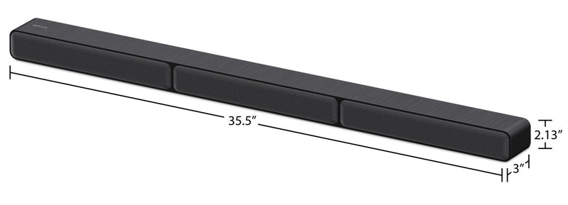 Barre de son à 5.1 canaux SONY avec DolbyMD Digital, caisson d’extrêmes graves et haut-parleurs arrière sans fil (HTS40R)