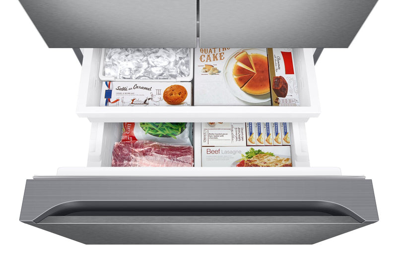 Réfrigérateur Samsung de 22,1 pi³ et de 30 po à portes françaises - acier inoxydable - RF22A4221SR/AA