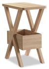 Table de fauteuil Torry – taupe