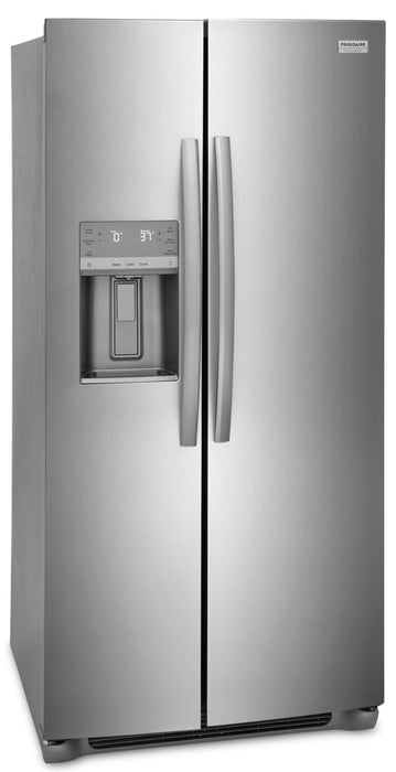 Réfrigérateur Frigidaire Gallery de 22,3 pi³ et de 33 po de profondeur standard à compartiments juxtaposés - acier inoxydable Smudge-ProofMD - GRSS2352AF