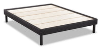 Base plateforme Breeze pour très grand lit - gris foncé
