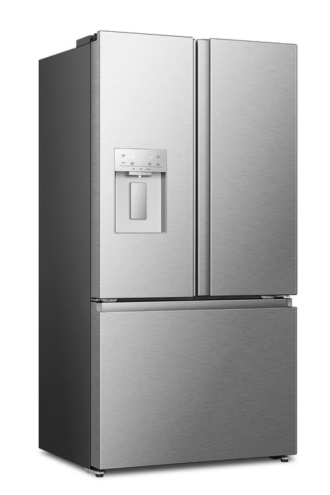 Réfrigérateur Hisense de 22,4 pi³ et de 36 po à portes françaises - acier inoxydable - RF225C3CSEI