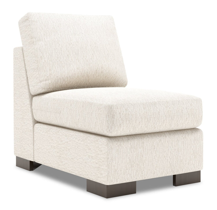 Fauteuil sans accoudoirs Track de la collection Sofa Lab - Luxury Sand