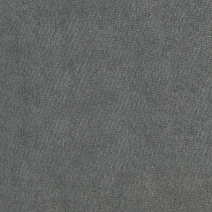 Futon Cory de 59 po en tissu de velours avec mécanisme Klik Klak et capitonnage - gris