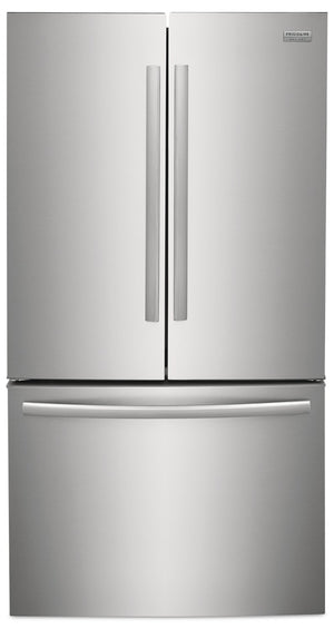 Réfrigérateur Frigidaire Gallery de 23,3 pi³ et de 36 po de profondeur comptoir à portes françaises - acier inoxydable Smudge-ProofMD - GRFG2353AF