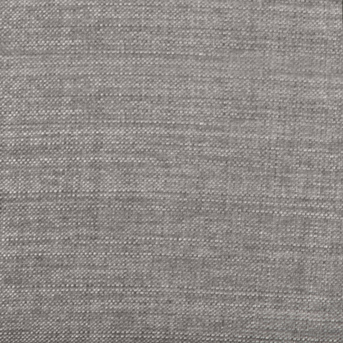 Futon Weston de 55 po en tissu d’apparence lin avec mécanisme Klik Klak et rangement - gris acier