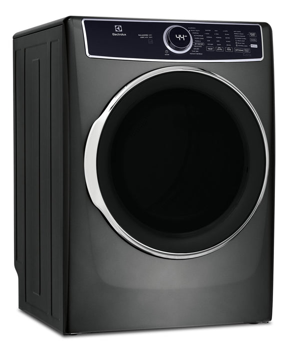 Sécheuse à gaz Electrolux de 8 pi³ avec vapeur - titane - superposable - ELFG7637AT
